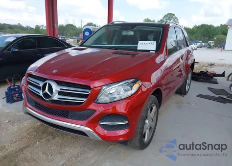 2016 Mercedes-Benz Gle 350 from USA, damaged, VIN 4JGDA5JB7GA653209